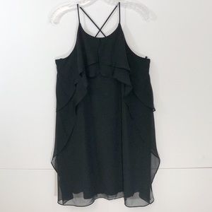 BCBGMaxazria Flowy Little Black Dress || NWT ||M||